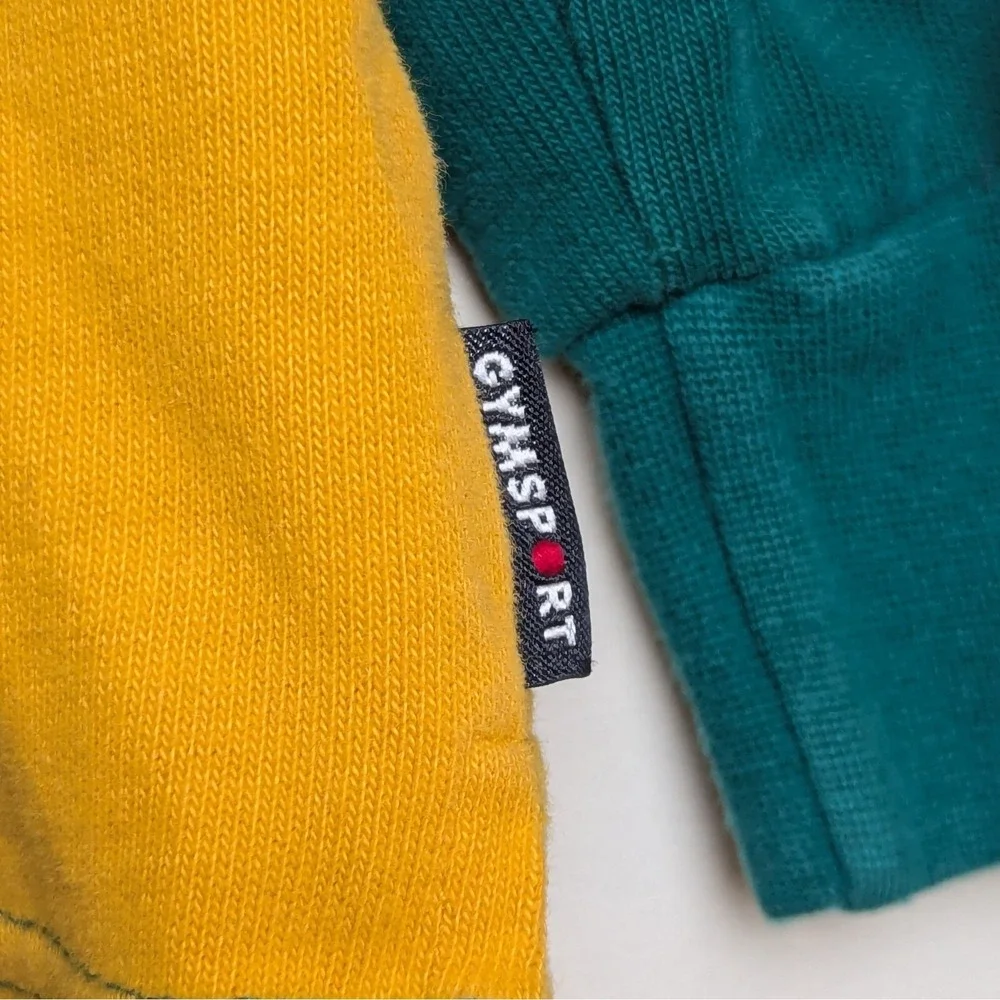 Vintage GYMBOREE GYMSPORT Rugby Polo Colorblock 90s 1998 Shirt XS 18-24 months